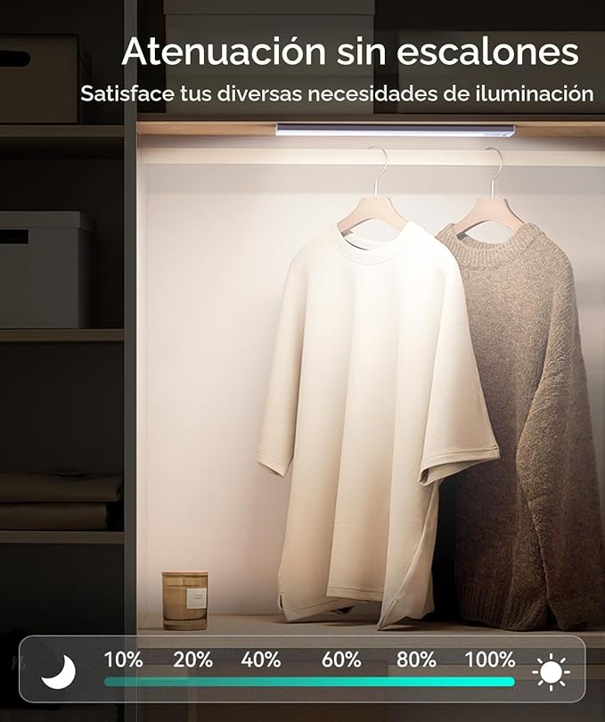 Luz LED encendico autmático – Iluminación Práctica sin Cables (2x1)